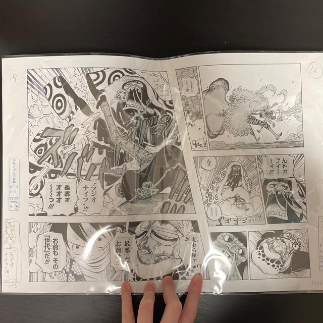 ONE PIECE 複製原稿　2015春 エンタメ/ホビーの漫画(イラスト集/原画集)の商品写真