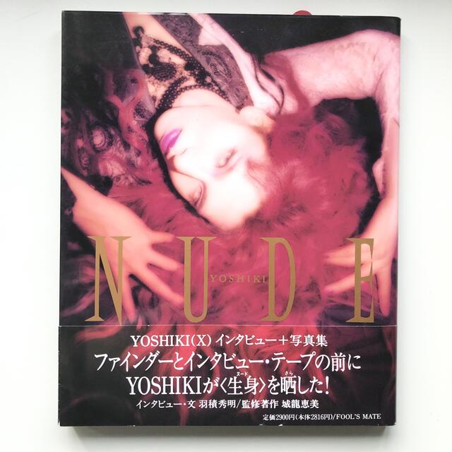 XJAPAN YOSHIKI NUDE 写真集 インタビュー 本