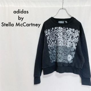 アディダスバイステラマッカートニー(adidas by Stella McCartney)のadidas by Stella McCartney 総柄スウェット トレーナー(トレーナー/スウェット)