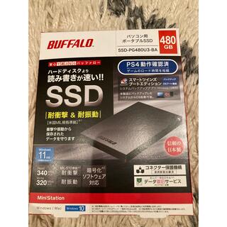 BUFFALO SSD-PG480U3-BA(PC周辺機器)