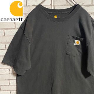 カーハート(carhartt)の90s 古着 カーハート L ロゴタグ ポケットT ビッグシルエット ゆるだぼ(Tシャツ/カットソー(半袖/袖なし))