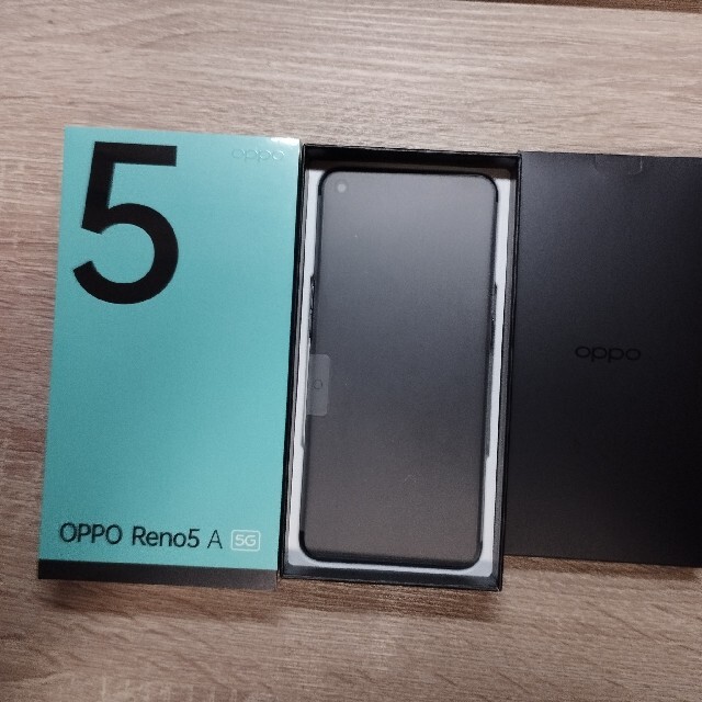 ほぼ未使用 SIMフリー OPPO reno5a esim デュアルSIM