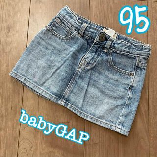 ベビーギャップ(babyGAP)のデニムスカート 95 GAP(スカート)