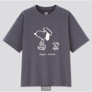 ピーナッツ(PEANUTS)の《新品・タグ無し》Uniqlo UT スヌーピー Tシャツ XSサイズ(Tシャツ(半袖/袖なし))