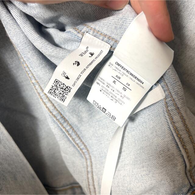 OFF-WHITE - Off-White オフホワイト 新作 デニムジャケット Gジャンの