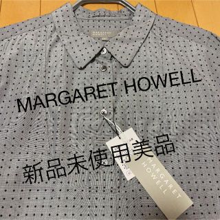 MARGARET HOWELL - MARGARET HOWELLドットシャツの通販