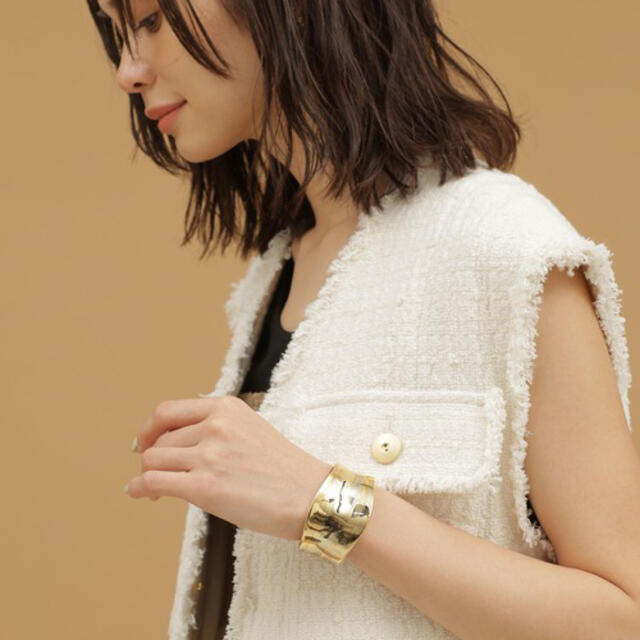 休日限定アクセサリー激安正規 美品Deuxieme Classe ゴールドバングルブレス hek293.com