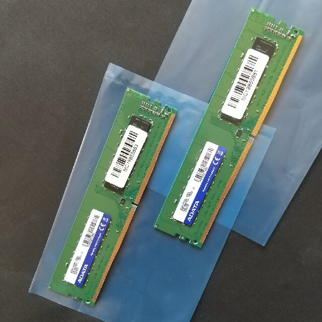 ADATA DDR4-2133 8GB X 2枚の通販 by rakutensig's shop｜ラクマ