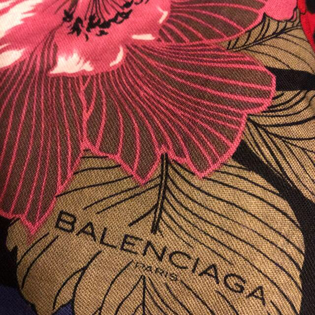 バレンシアガ　BALENCIAGA ウールショール  スカーフ