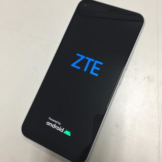 ゼットティーイー(ZTE)のZTE Libero 5G A003ZT 64GB ホワイト(スマートフォン本体)