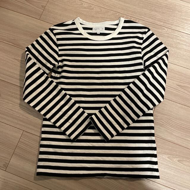 agnes b.(アニエスベー)のアニエスベー　ボーダーＴシャツ レディースのトップス(Tシャツ(長袖/七分))の商品写真