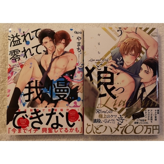 BL 溢れて、零れて、我慢できない/うそつきと狼 2冊セット やまちの