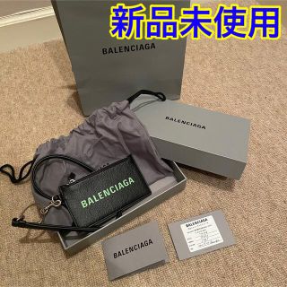 バレンシアガ(Balenciaga)のCASH カードケース付きキーリング　コインケース　フラグメント　財布(コインケース/小銭入れ)