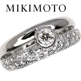 ミキモト(MIKIMOTO)のミキモト MIKIMOTO ダイヤモンド リング 0.32ct(リング(指輪))