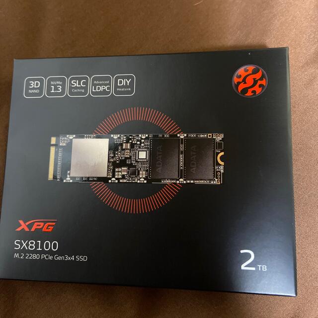 【新品未開封】ADATA SSD XPG  SX8100  2TB