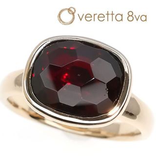 ヴェレッタ オッターヴァ veretta 8va ガーネット リング(リング(指輪))