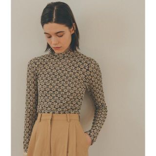 クラネ(CLANE)のCLANE クラネ 3D FLOWER LACE TOPS(シャツ/ブラウス(長袖/七分))