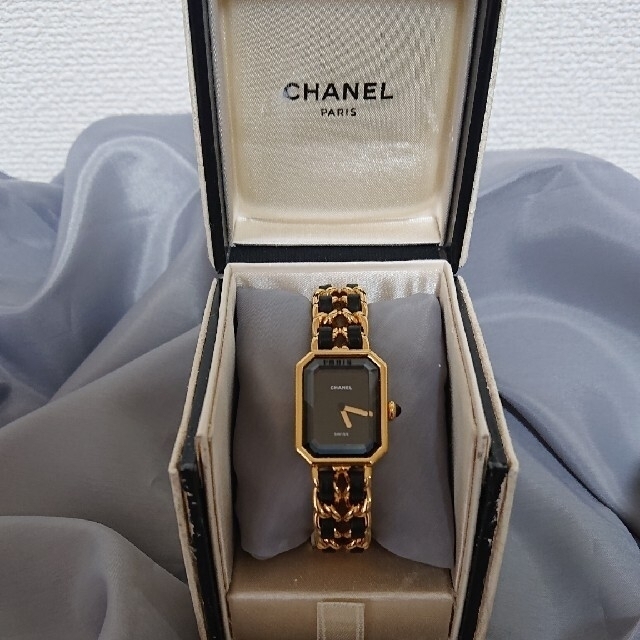 本日限定【美品】CHANEL シャネル 腕時計 プルミエール Mレディース