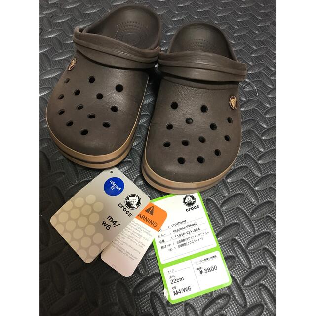 crocs(クロックス)のクロックス クロックバンド　22センチ キッズ/ベビー/マタニティのキッズ靴/シューズ(15cm~)(サンダル)の商品写真