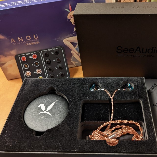 SeeAudio ANOU 3BA IN-EAR MONITORS 日本限定版