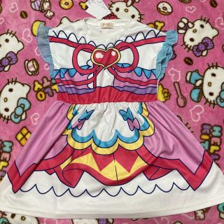 バンダイ(BANDAI)のデリシャスパーティプリキュア　ワンピース　キュアプレシャス　新品(ワンピース)