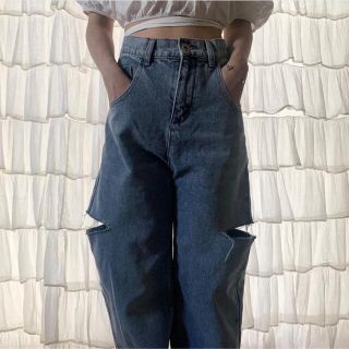 マウジー(moussy)のtron c side slit out denim(デニム/ジーンズ)