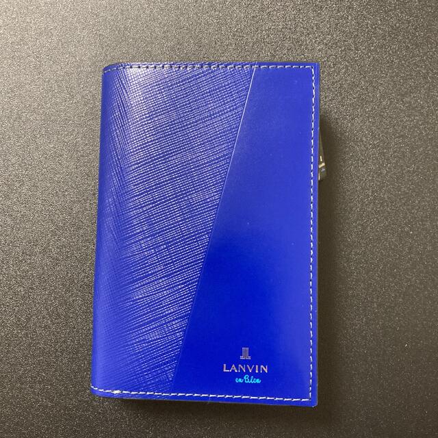 【新品】メンズ 折り畳み財布 LANVIN en Bleu