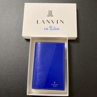 ランバンオンブルー(LANVIN en Bleu)の【新品】メンズ 折り畳み財布 LANVIN en Bleu(折り財布)