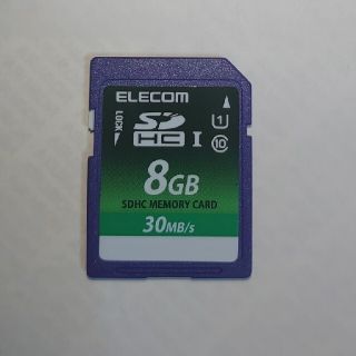 エレコム(ELECOM)のELECOM SDカード 8GB限定(その他)