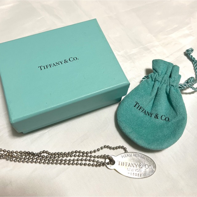 ティファニー プレートネックレス TIFFANY&Co. シルバー925刻印あり ...