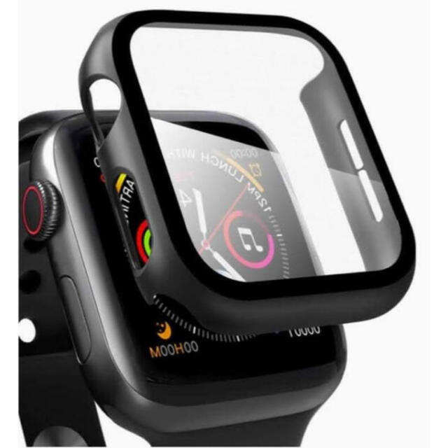 Apple Watch(アップルウォッチ)のアップルウォッチカバー 44mm 全面保護アップルウォッチケース スマホ/家電/カメラのスマホアクセサリー(モバイルケース/カバー)の商品写真