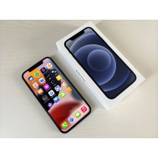 アイフォーン(iPhone)の☆iPhone 12 64GB ブラック SIMフリー 未使用！(スマートフォン本体)