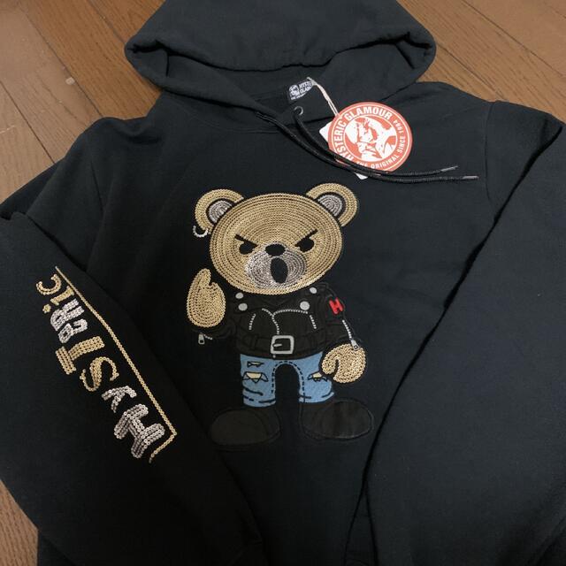 ヒステリックグラマー 【新品未使用タグ付き‼️】ファックベア パーカー- ヒステリックグラマー 【新品未使用タグ付き‼️】ファックベア パーカー-