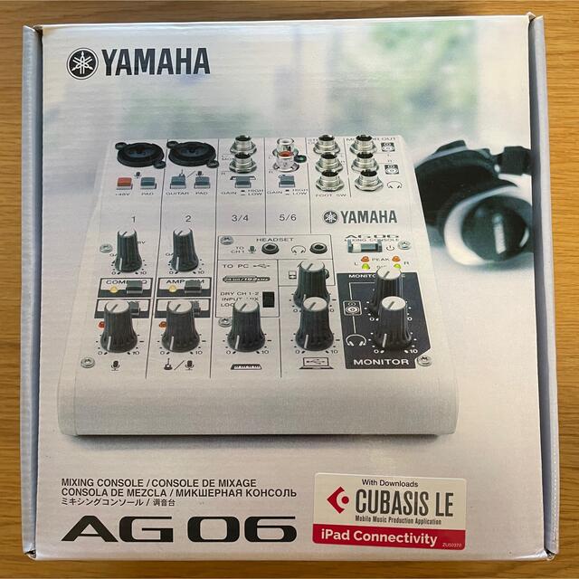 AG06 YAMAHA ウェブキャスティングミキサー - ミキサー