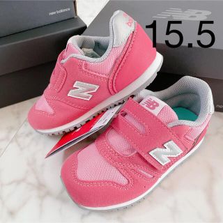 ニューバランス(New Balance)の15.5 新品　ニューバランス　スニーカー　373 ピンク　キッズ　ベビー(スニーカー)