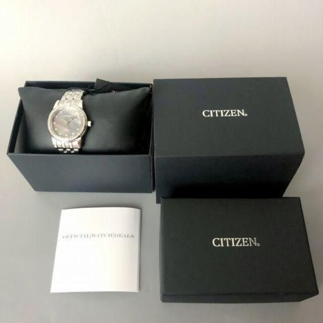 CITIZEN(シチズン)のスワロフスキーダイヤの輝き★CITIZEN ソーラー レディース腕時計 シチズン レディースのファッション小物(腕時計)の商品写真