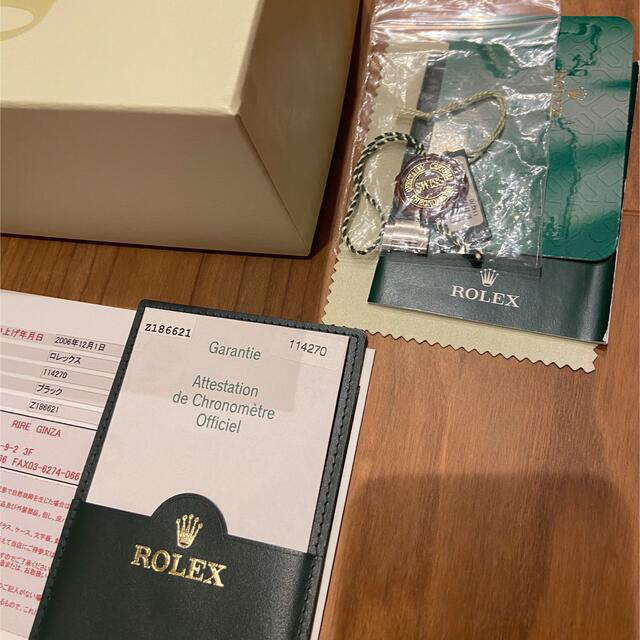 ROLEX(ロレックス)のROREX ロレックス　エクスプローラー1 114270 Z メンズの時計(腕時計(アナログ))の商品写真