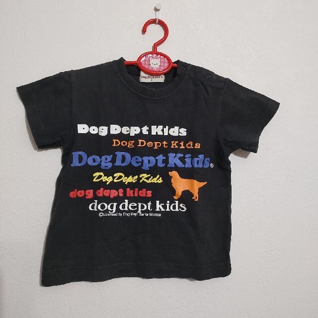 DOG DEPT(ドッグデプト)のDog Dept Kid's Tシャツ size80 キッズ/ベビー/マタニティのベビー服(~85cm)(Ｔシャツ)の商品写真