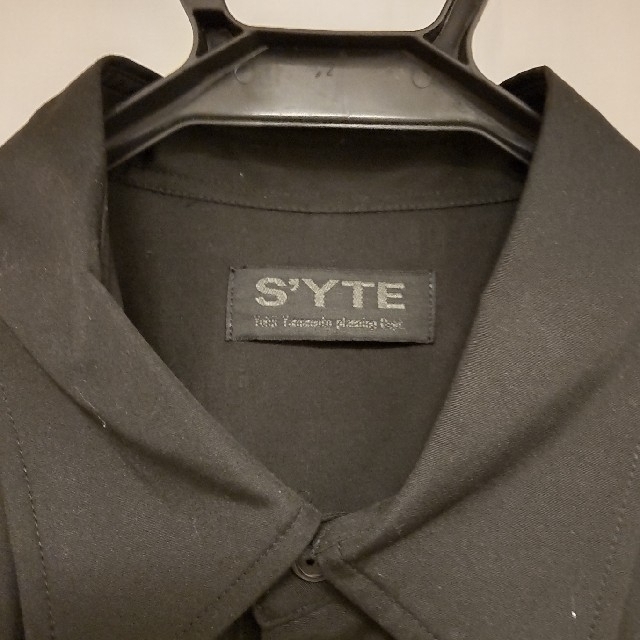 Yohji Yamamoto(ヨウジヤマモト)の【完売品】S'YTE スプラッシュペイント ロングシャツ メンズのトップス(シャツ)の商品写真