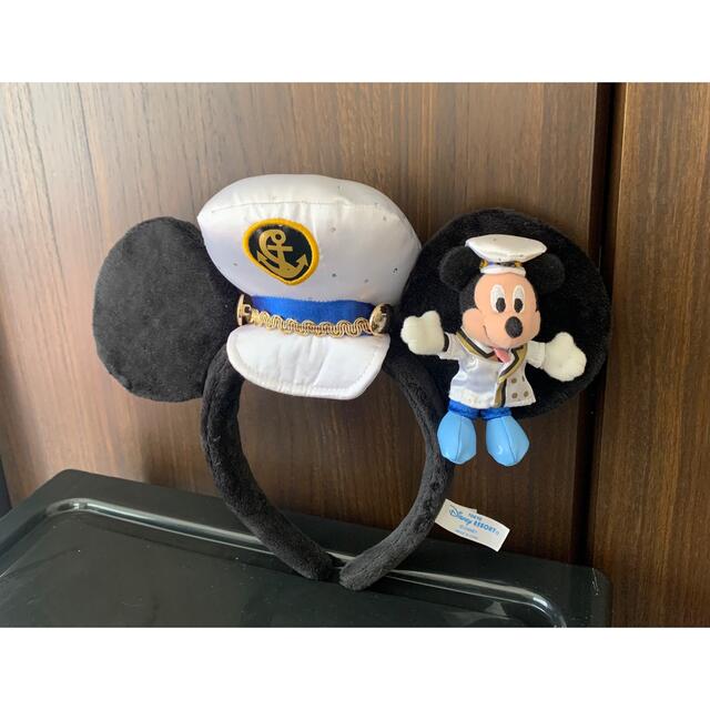 Disney(ディズニー)のディズニーミッキーカチューシャ エンタメ/ホビーのおもちゃ/ぬいぐるみ(キャラクターグッズ)の商品写真