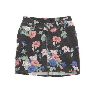 エモダ(EMODA)の【新品】FLOWERY PATTERN MINI SK(ミニスカート)