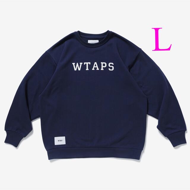 WTAPS 22SS ACADEMY SWEATER ネイビー L オンライン