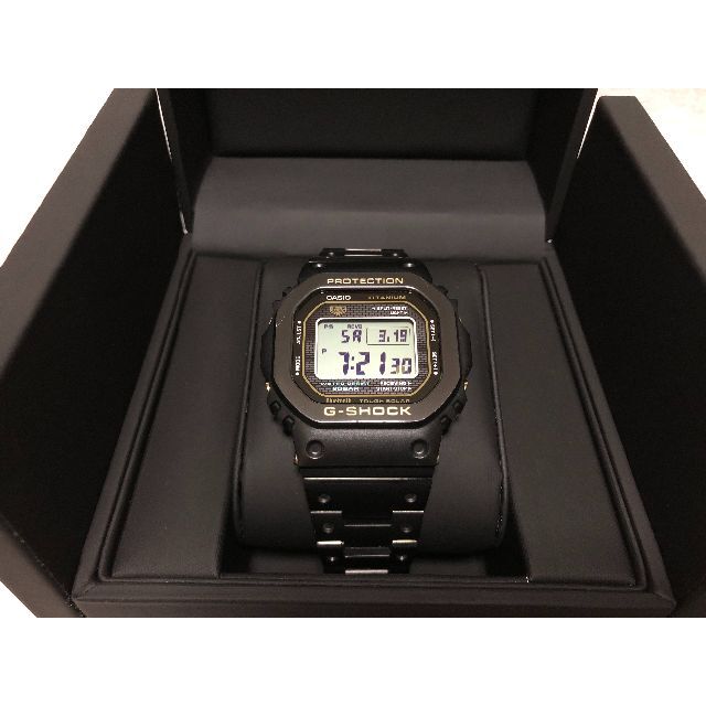 CASIO(カシオ)のU様専用　CASIO カシオ G-SHOCK GMW-B5000TB 黒 チタン メンズの時計(腕時計(デジタル))の商品写真