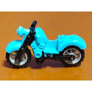 レゴ(Lego)のレゴ★シティ クラッシックバイク（ライトアズール） 美品 人気 激レア(その他)