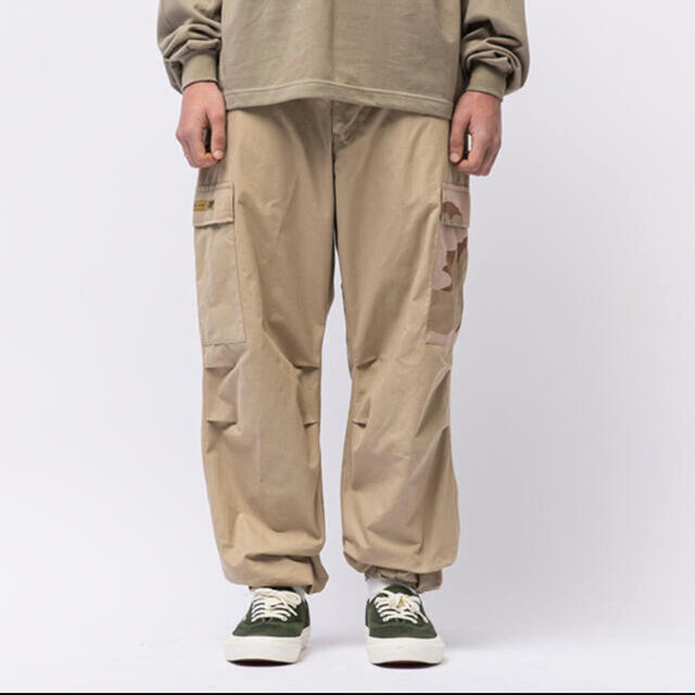 メール便送料無料05 wtaps 22aw JUNGLE STOCK TROUSERS RIPSTOP - 通販