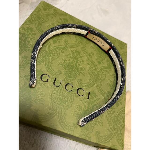 Gucci(グッチ)のGUCCI カチューシャ pipi♡様専用 レディースのヘアアクセサリー(カチューシャ)の商品写真