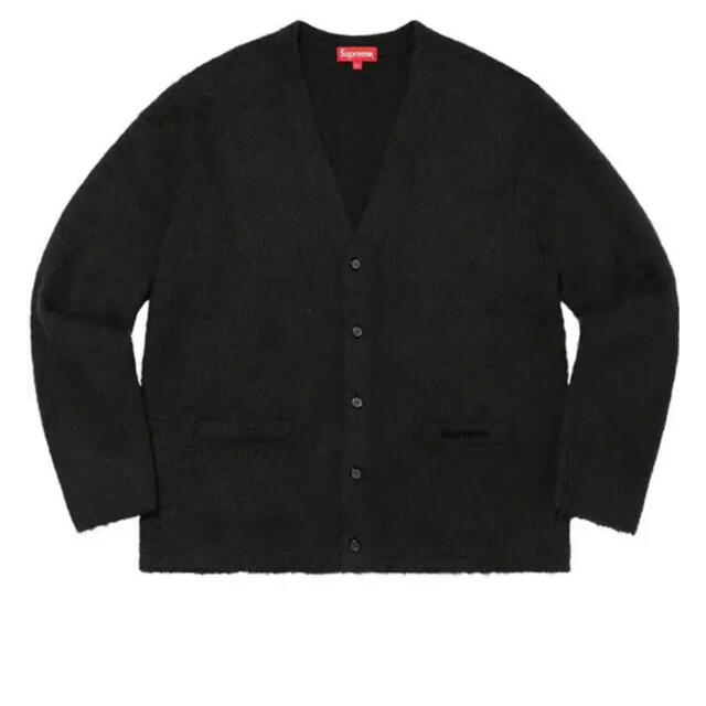 Supreme Brushed Mohair Cardigan L