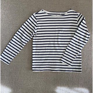 ユニクロ(UNIQLO)のUNIQLO kidsボーダーカットソー(Tシャツ/カットソー)