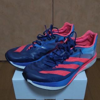 アディダス(adidas)のadizero adiospro2 ブルー 27.5cm(シューズ)