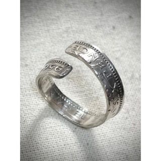 幸運を運ぶ six pence coin ring 【オープンリング】(リング(指輪))